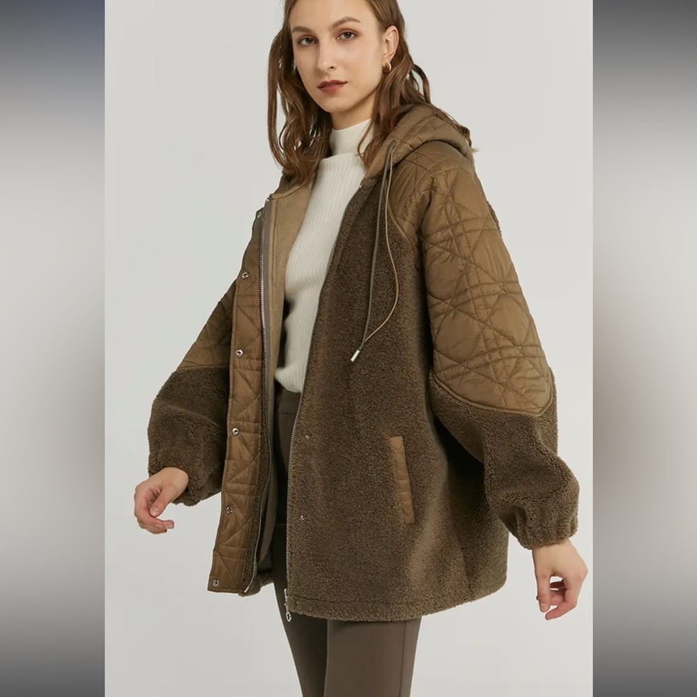 Brand new with tags super soft teddy coat
